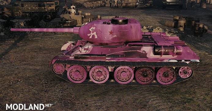 T-34-85M "My Little Pony" 1.0.0.3++ [1.0.0.3]